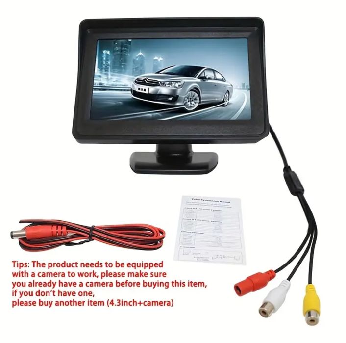Camera de mers inapoi cu Monitor Display 4.3 LCD - Promotie !!!