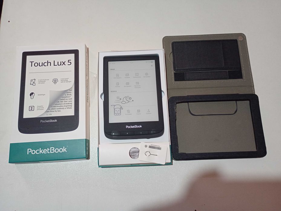 Електронен четец PocketBook Touch Lux 5, 6 инча , 32 GB