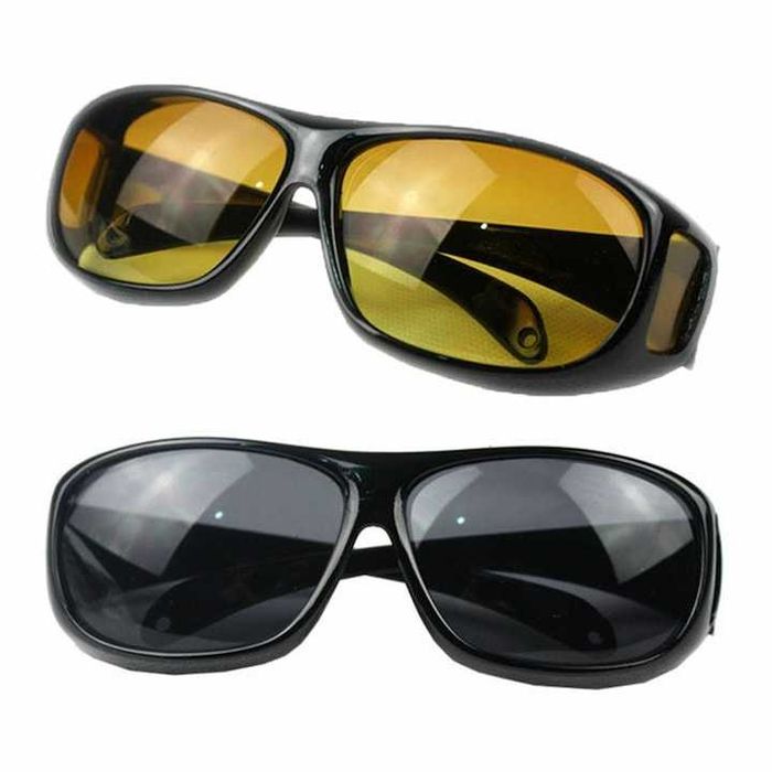 Ochelari pentru condus zi/noapte, Protectie UV set 2 perechi,noi