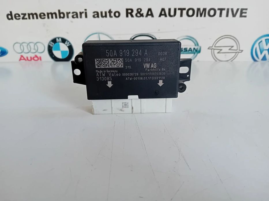 Modul Senzori De Parcare Vw Seat Skoda Audi 5Q0919294A Golf 7 A3 8V Superb Octavia 3 Passat B8 Leon