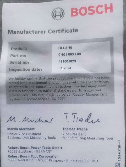 Лазерен Нивелир Bosch