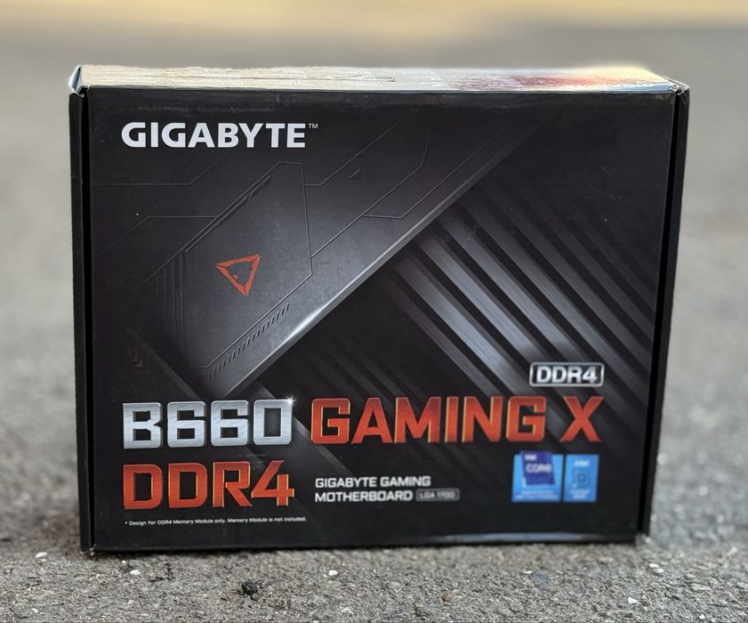 НОВО!!! Дънна платка Gigabyte B660 GAMING X AX DDR4, Socket LGA1700