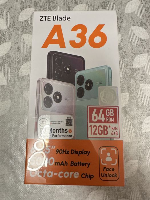 Телефон ZTE Blade A36