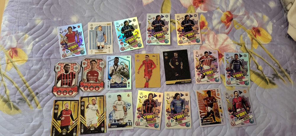 Carduri topps match attax