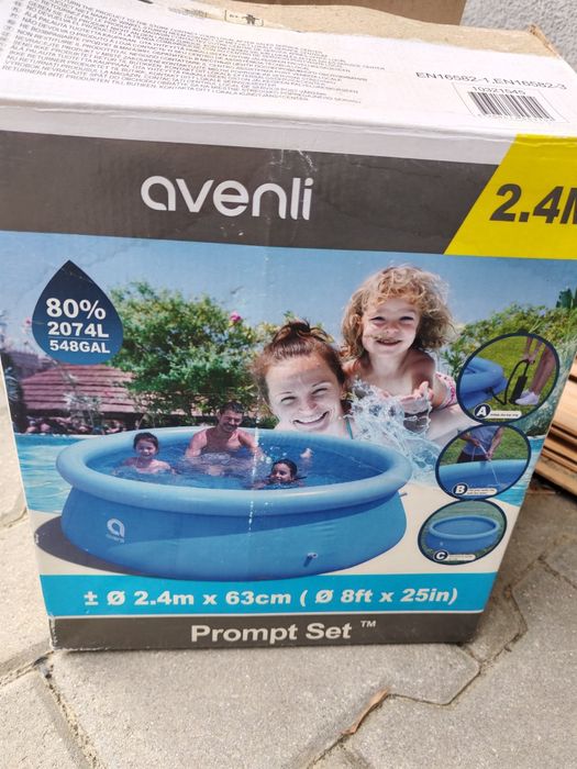 Piscina  2074 l cu husa de protecție