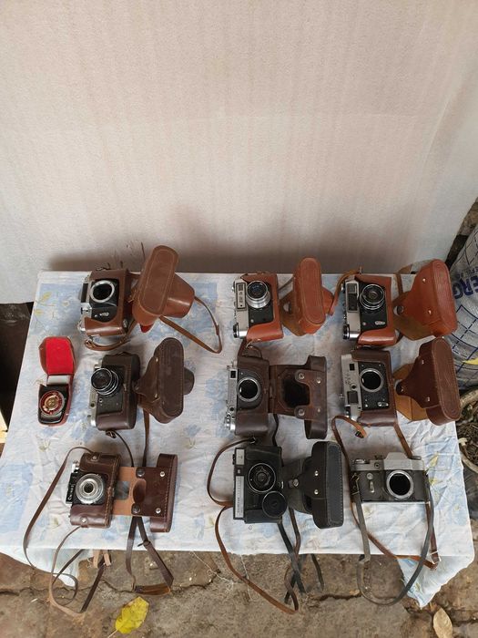 Фотоаппараты СССР ретро винтаж