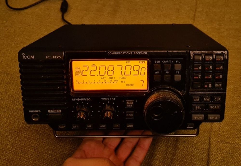 Icom IC-R75 Radio Receptor Radioamator Statie Accesorii Cluj-Napoca ...