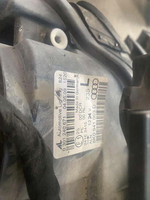Far audi a4 b8 cu xenon si led