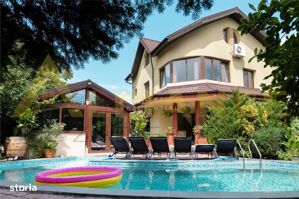 Vila superba de vanzare | Teren 766 MP | Piscina - Foisor