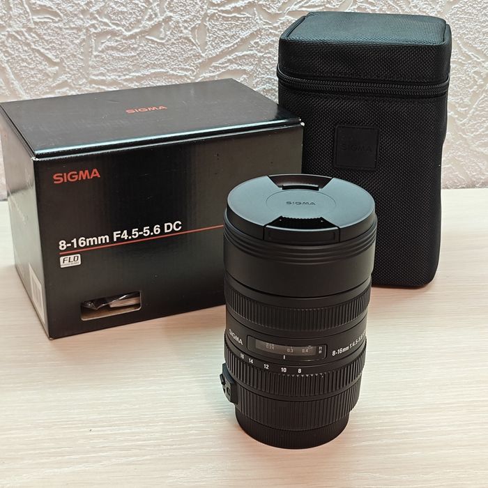 Объектив Sigma 8-16 для Canon EF