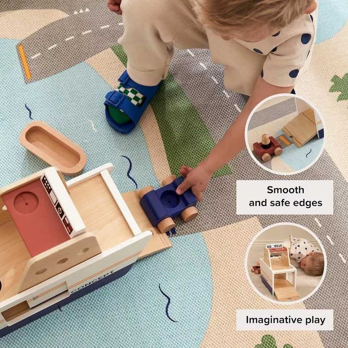 Kid’s Concept Car Ferry AIDEN, Детски дървени играчки, Играчка ферибот
