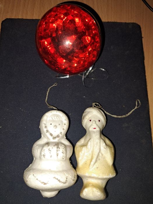 Ёлочные  игрушки  СССР