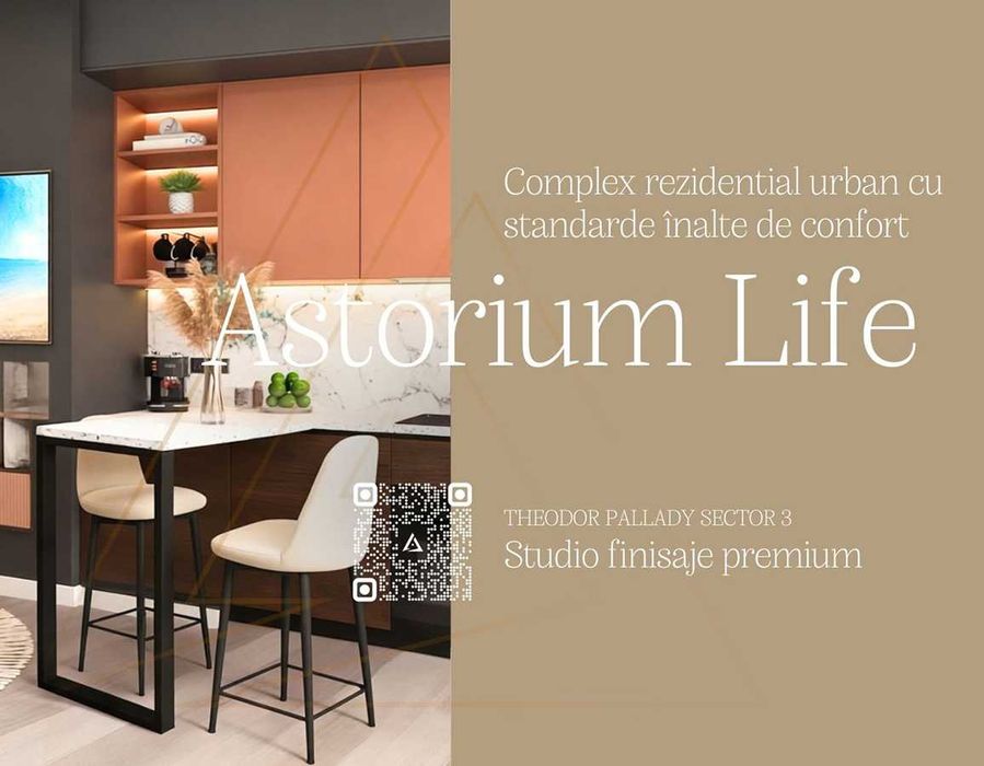 Studio Premium în Ansamblu Rezidențial Nou Finisaje de Lux Comision 0%
