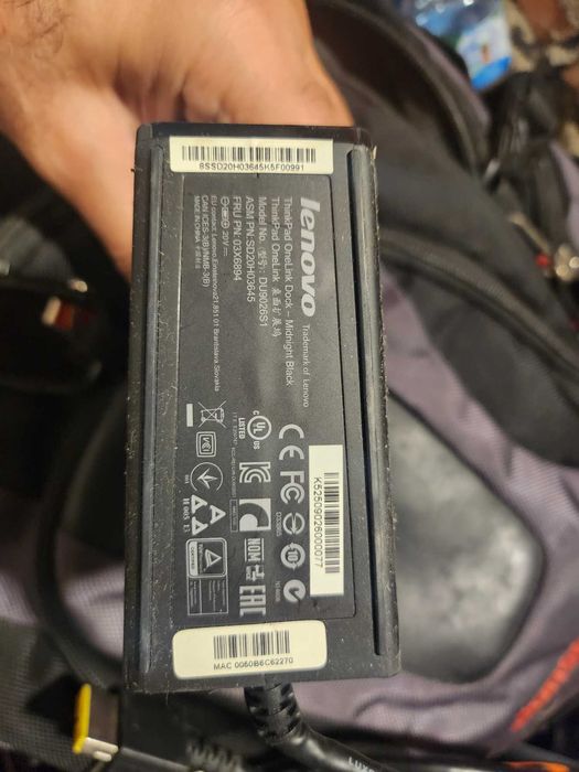 Докинг станция Lenovo ThinkPad OneLink Dock - midnight black DU9026S1