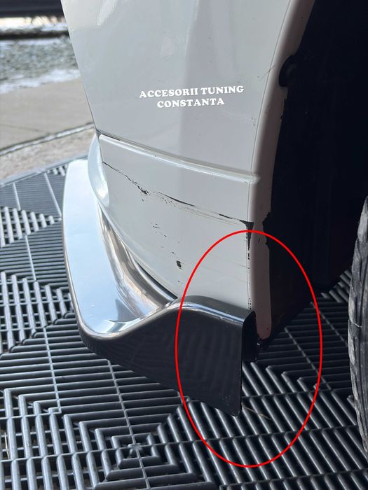 Prelungire Bara Fata - Lip 3 Piese Dacia Logan 2 / Sandero 2 V1