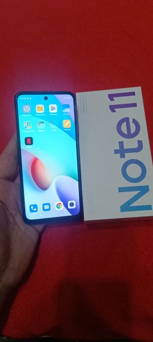 Xiaomi Redmi Note 11 4G 8/128GB Black Gray Igravoy Karobka Ideal Holat