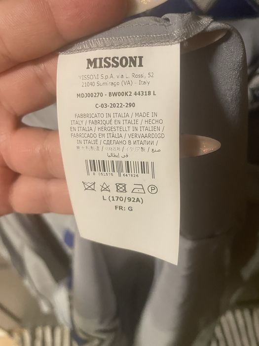 Camasi din satin Missoni