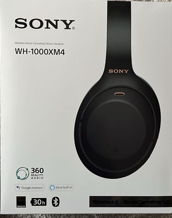 Наушники Sony WH1000XM4 Black