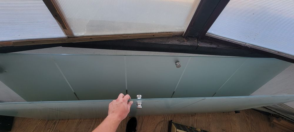 2x Uşi glisante sticlă