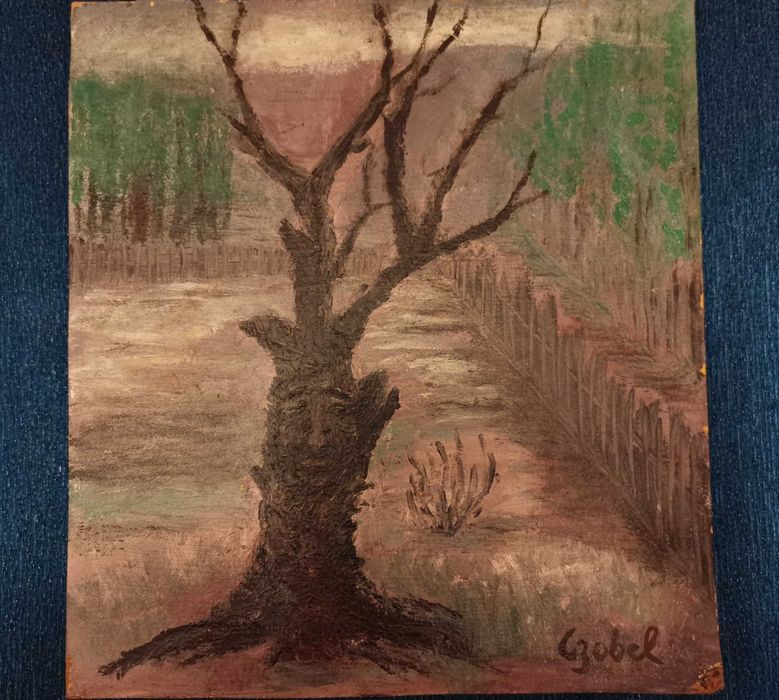 Tablou copacul cu chip