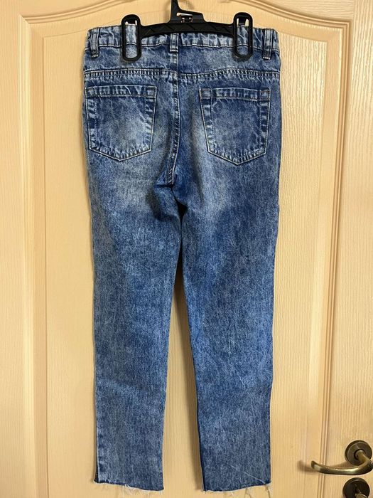 Дънки слим Zara и още три чифта прави дънки за момиче