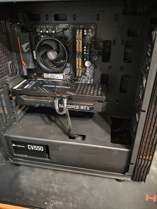 Компютър Gaming PC Ryzen 5600  RTX 3070  16-32GB RAM  1TB SSD  550W