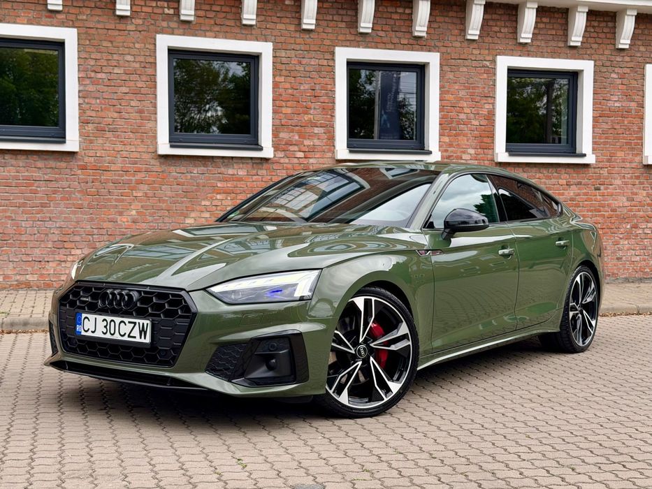 Audi A5 Sportback 3.0TDi, S Line, Mild Hybrid, Faruri Laser, Pachet RS5