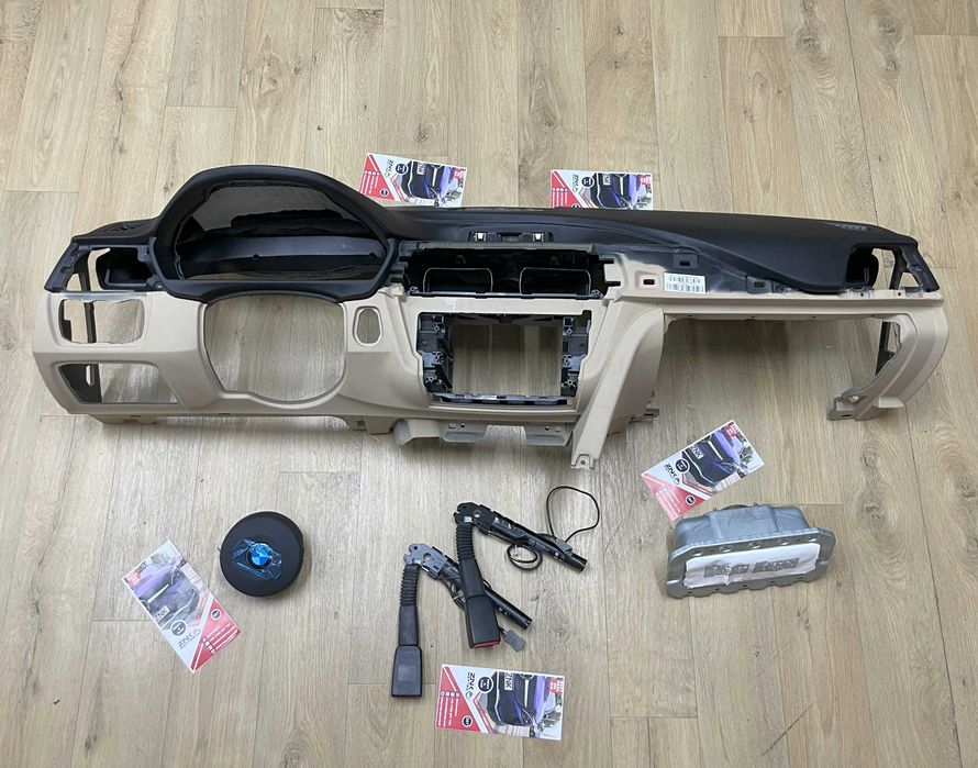 BMW F30 F34 F36 plansa de bord 2 culori - cusatura - kit airbag