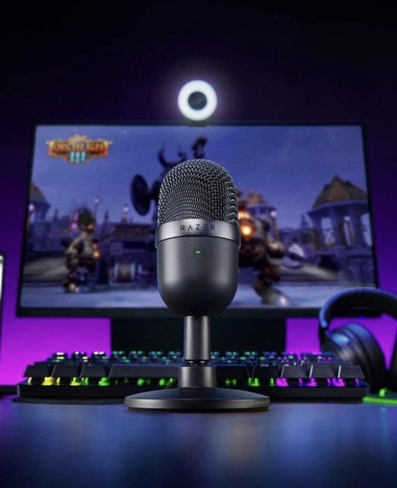 ARZON!!! Микрофон Razer Seiren Стримерский