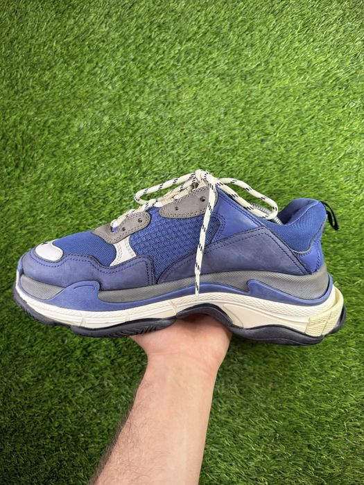Balenciaga Triple S Navy Blue 44