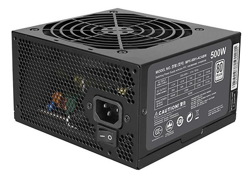 Захранване PSU Cooler Master Masterwatt Lite 500W 80+