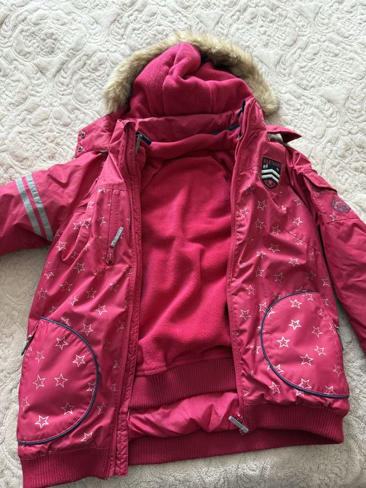 Зимний костюм-тройка для девочки