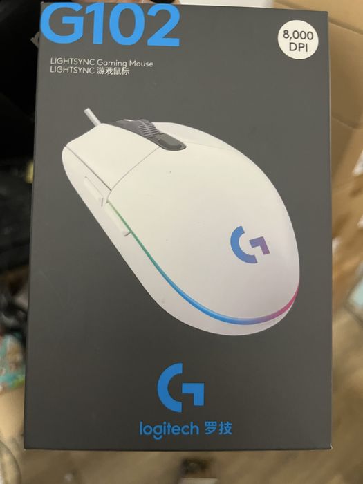Мышка Logitech G102, 500 штук ОРИГИНАЛ