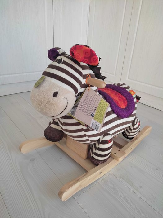 Люлееща се играчка зебра (Rodeo Rockers – Kazoo)