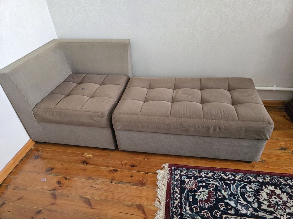 Диван, банкетка коричневый