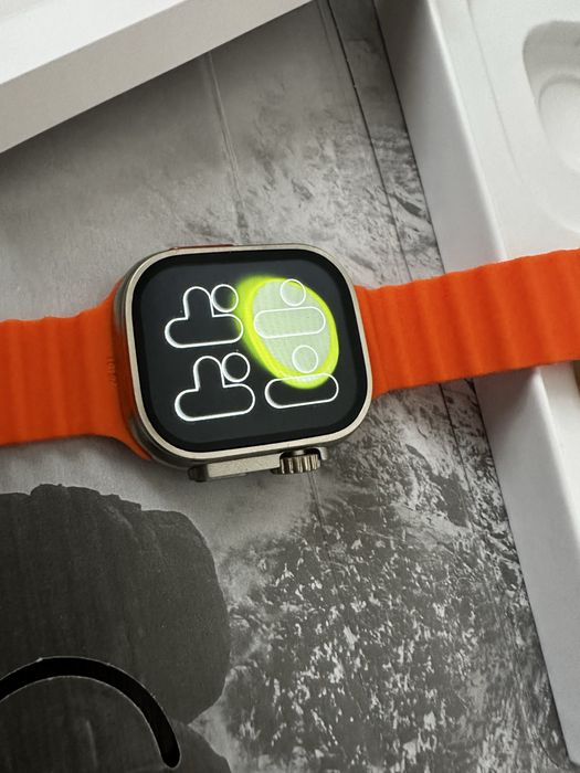 Apple watch ultra 3 portocaliu