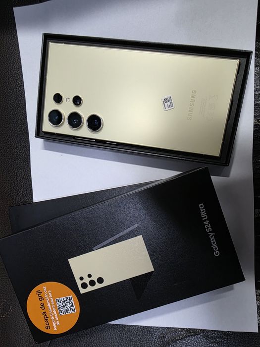 Samsung Galaxy S24 Ultra Gold 512GB Liber de retea Stare Foarte Buna