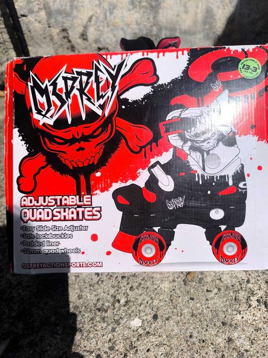 Оригинални детски ролкови кънки Osprey Quad Skates (размер 32-36)
