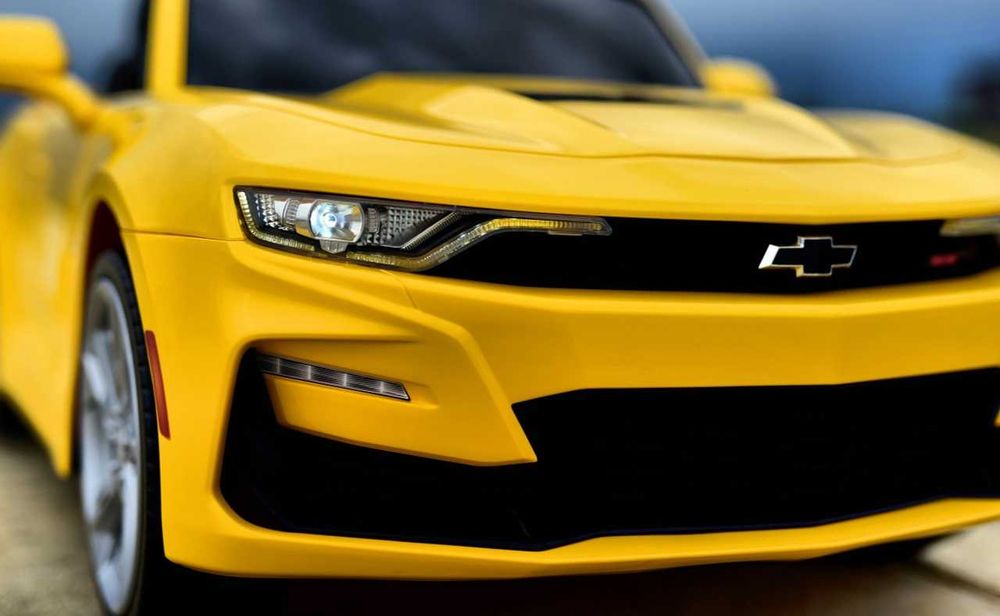 Masinuta electrica pt copii, Chevrolet Camaro 2SS 90W 12V, galben