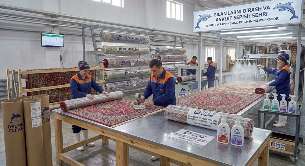 Ковров химчистке 12000 сумов