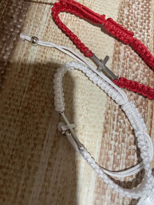 Гривна с кръст  / гривничка с кръст/ герданче с кръст