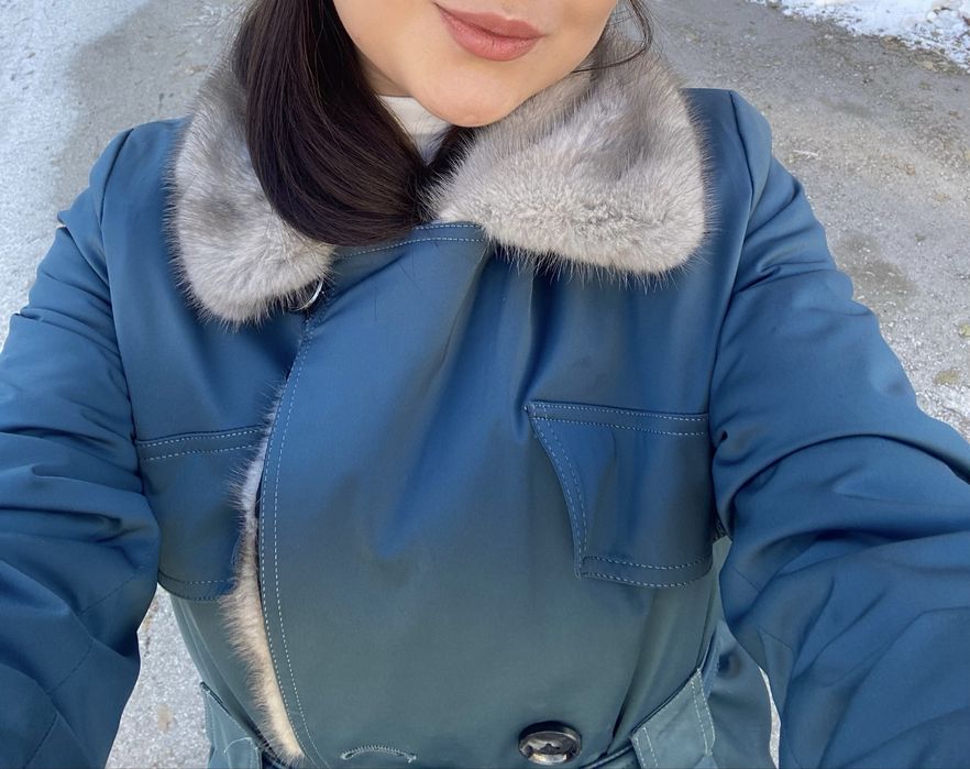 Женская дубленка
