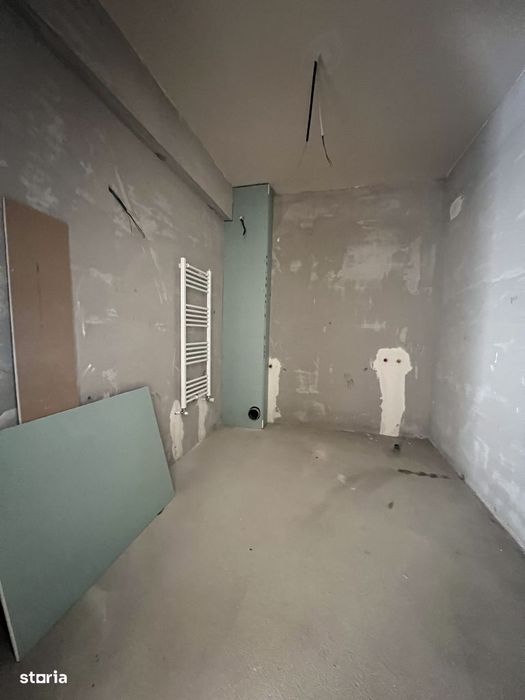 Apartament semifinisat de 3 camere, 63 mp, parcare subterana, Terra