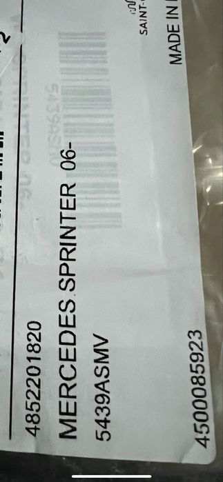 Mercedes Sprinter / Volkswagen Crafter