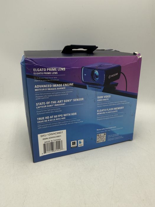 Camera Web Elgato Facecam Sigilata B