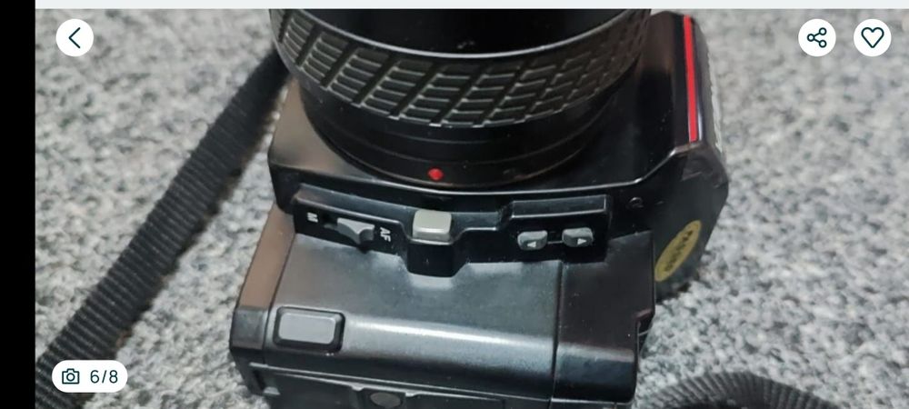 Aparat foto Minolta 5000AF obiectiv Exacta + filtru Hoya