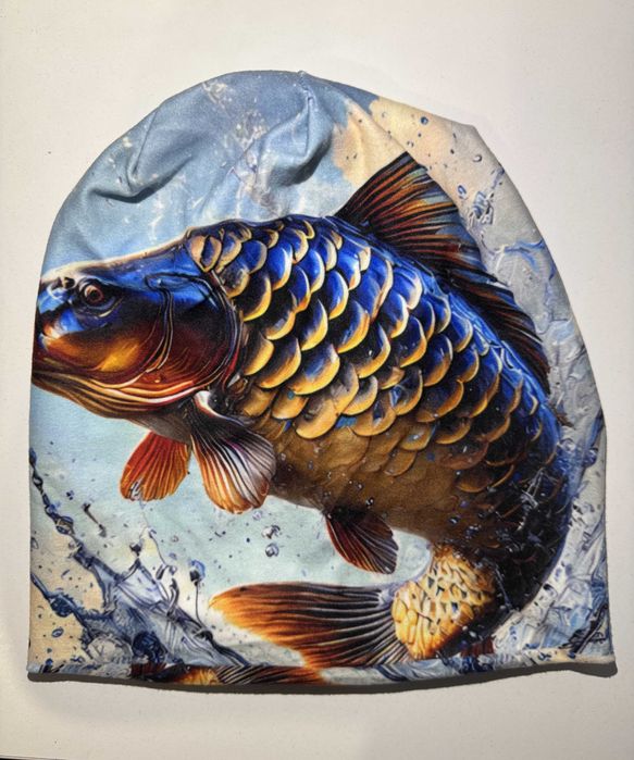 Caciuli pescuit cu model crap 3D – mai multe modele, unisex