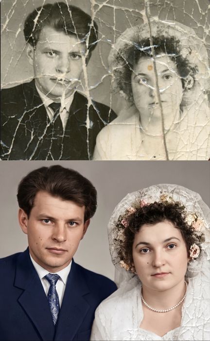 Реставрация и восстановление старых фотографий
