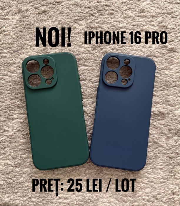 Husa carcasa telefon potrivita pentru Iphone 16 pro si Iphone 17