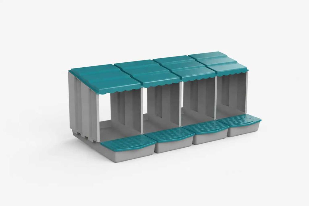 Cuibar pasari NG-04 cu colectare pentru ouă Livrare rapidă 24-48